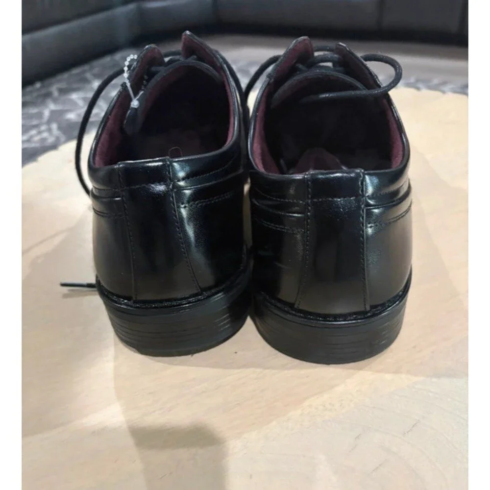 Freeman Men’s Black Leather Shoes | Size 10.5M | Colter 1660 | Like New
